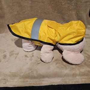 NWOT Heart to Tail XS or M Yellow Dog Raincoats